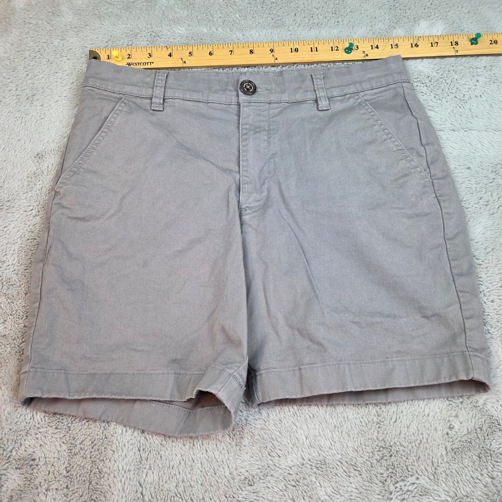 Chubbies Everywear Shorts Mens Sz 30 Regular Fit 7 Inseam Stretch Chino Grey